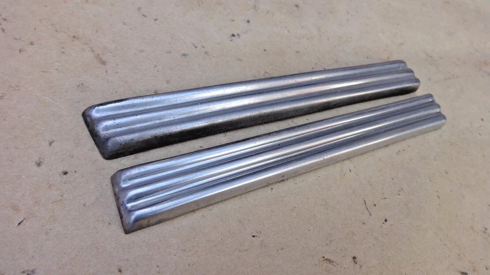 Dodge Cowl 1940 molduras de acero inoxidable par original Foto 3 de 4