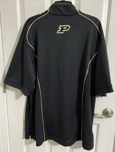 Nike Team Purdue University Black XL Basketball Warm Up Shooting Shirt SS Logo P - Picture 13 of 14