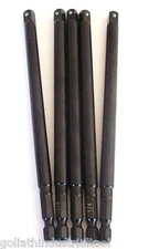 5 GOLIATH 6" x 1/4" IMPACT POWER EXTENSION BARS IPE6-14 SOCKET DRILL SCREW BITS