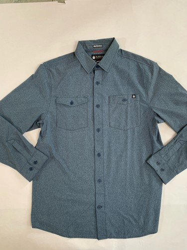 Chemise Dovercourt Grande Taille En Coton Marine à Carreaux Coupe Ajustee Et Col Italien
