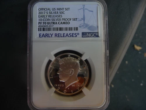 2017 s silver Kennedy half dollar NGC PF 70 Ultra Cameo (Early Releases)