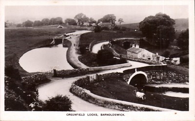 Barnoldswick. Greenfield Locks in Turner's Series. Canal. | eBay UK