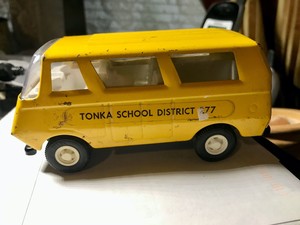 vintage tonka school bus