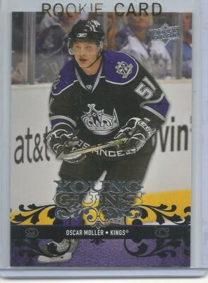2008-09 UD Upper Deck Young Guns Oscar Moller Rookie Card RC #222 Mint