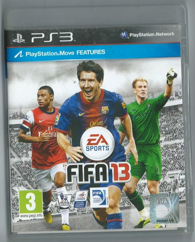 EA Sports FIFA 13 Sony PlayStation 3 PS3 Video Game PEGI 3 Football Sport Used