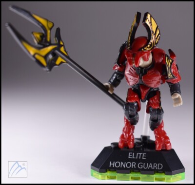 HALO HEROES MEGA BLOKS CONSTRUX ELITE HONOR GUARD MINI FIGURE SERIES 3 DXR54