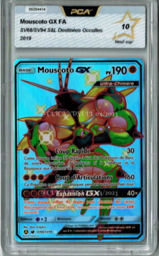 carte Pokémon PCA Mouscoto GX FA SV68/SV94 S&L Destinées Occultes 10 - Photo 1/1