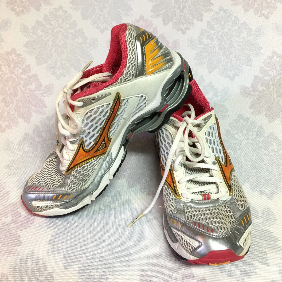 Mizuno Womens Wave Creation 9 Running Shoes Gray 410288 002A Size