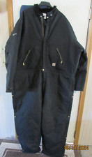 without tags NWOT CARHARTT EXTREMES COVERALLS 56 REG BLACK G1N