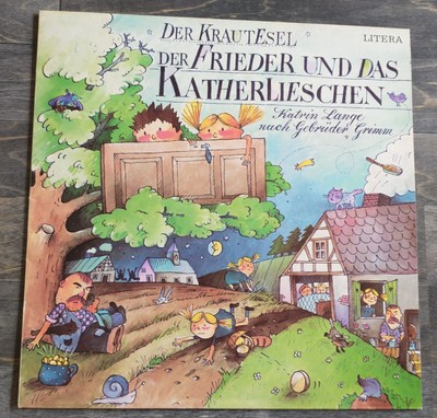 Der Krautesel /Der Frieder und Das Karherlieschen - Katrin Lange LP VG/VG+