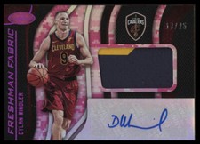 2019-20 Panini Certified #FF-DW Dylan Windler Freshman Fabric Camo #/25 Auto