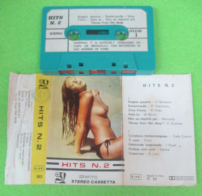 MC Compilation HITS #2 Amanda Lear Balm Vecchioni Marcella Bella no cd lp