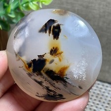 Pietra per piante acquatiche grezze - osservazione - pietra cadente guarigione 82g AP12