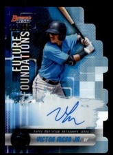 2019 Bowman's Best Future Foundations Die Cuts Autographs #FFA-VMJ Victor Mesa