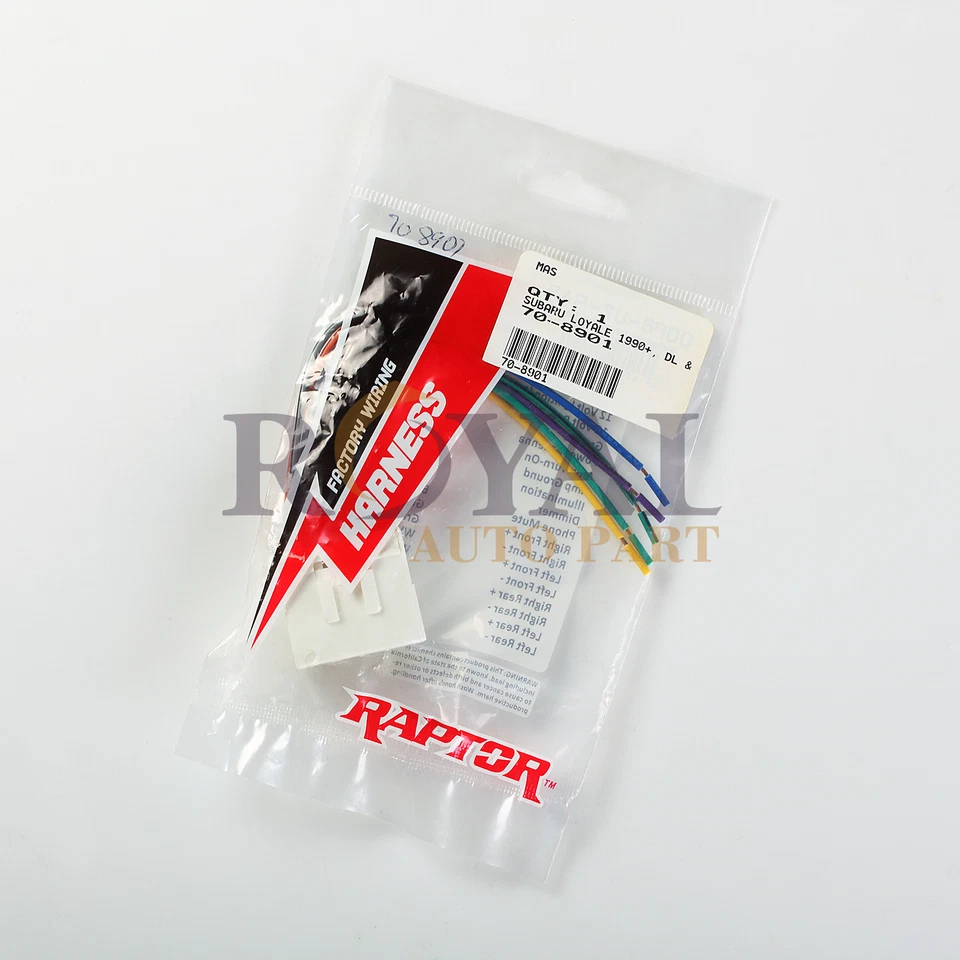 CAR STEREO CD PLAYER WIRING HARNESS WIRE ADAPTER PLUG AFTERMARKET RADIO METRA — 第 3/3 张图片