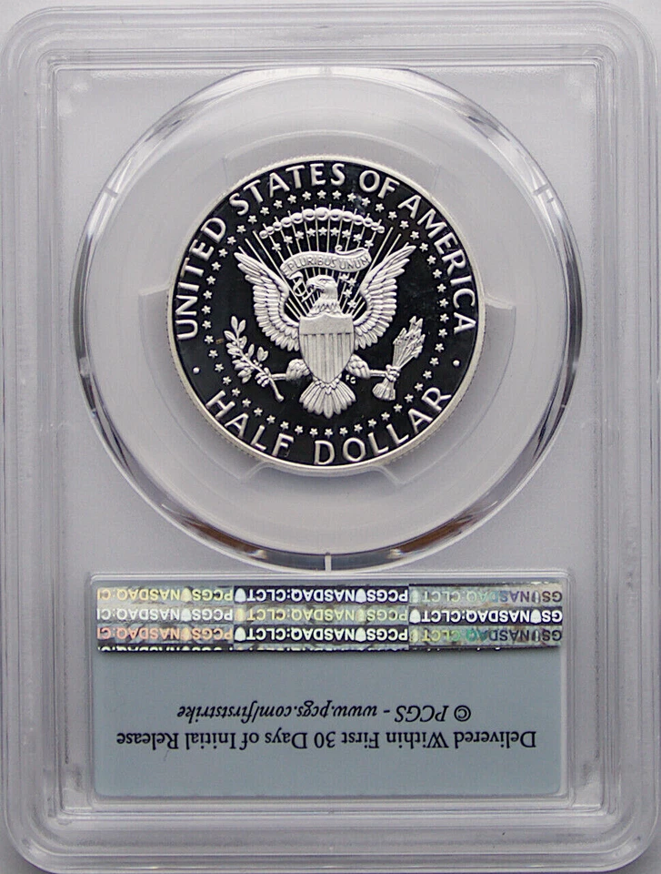 2014 P SILVER KENNEDY HALF DOLLAR 50TH ANNIVERSARY SILVER PR69 DCAM FIRST STRIKE - Image 2 of 2