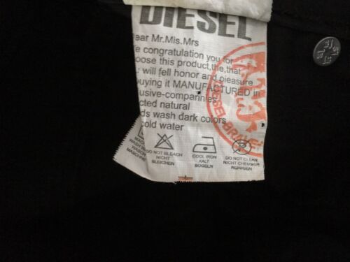 DIESEL INDUSTRY LOVELY STRETCH BLACK JEANS W29 L29 - Picture 8 of 8