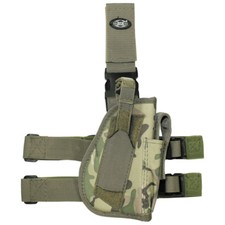 MFH MILITARY PATROL RIGHT HANDED COMBAT LEG HOLSTER & MAG POUCH OPERATION CAMO