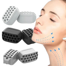 2PCS Jaw Exerciser Jawline Trainer Facial Toner Ball Neck Toning Double Chin