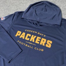 Nike Green Bay Packers Pass Accuracy Lightweight Mens 3XL Dri Fit Hoodie NWOT