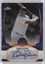 2024 Leaf A Bronx Legacy Bronze Holofoil Spectrum 49/65 Ruben Sierra Auto 0qi3