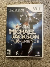 Ubisoft Michael Jackson: The Experience (Nintendo Wii) Disc Case Manual E10+