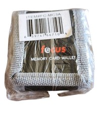 Focus Memory Card Wallet Tri-Fold 3 mesh pockets