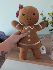 Jellycat Large Jolly Gingerbread Ruby BNWT