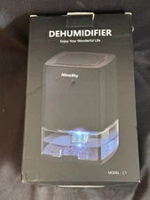 NineSky Dehumidifier Water Tank 35oz,300 sq.ft 5L Rotary C1 Black