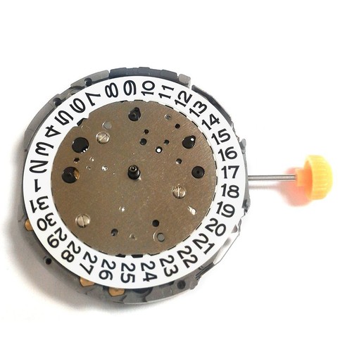 4.3mm Thickness Genuine Quartz Watch Movement Day at 3' Movement Replacement a - Picture 4 of 5