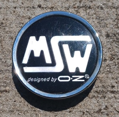 MSW custom wheel center cap, part number 57111775F-2 02A