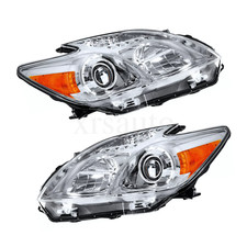 Headlights Pair For 2012 2013 2014 2015 Toyota Prius Driver Passenger Side Lhrh
