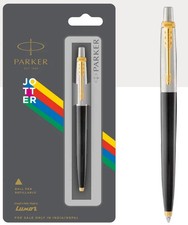 Parker Jotter Originals Ball Pen Gold Trim (Pack Of 5)