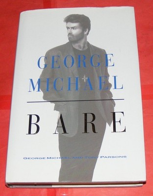 George Michael BARE hardcover + dustjacket, 1990  / Wham! / VGC