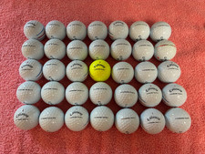 35 Callaway Chrome Tour Golf Balls 5A/4A Free Shipping