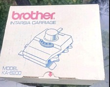brother intarsia carriage ka 8200 good used condition