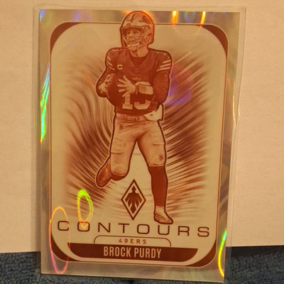 Panini 2025 Panini Phoenix Brock Purdy Contours #28 138/199 49ers