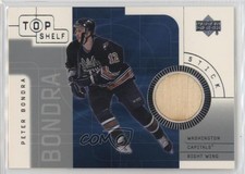 2001-02 Upper Deck Top Shelf Game-Used Sticks Peter Bondra #S-PB 0o9