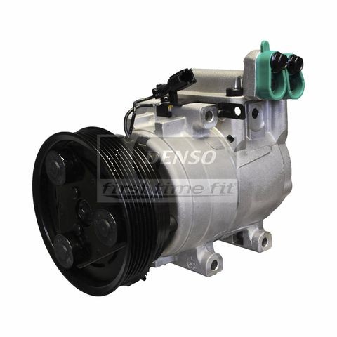 DENSO 471-6004 Compressor w/ Clutch For 03-08 Hyundai Tiburon
