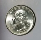 1963-D 25c Washington Quarter BU 90% Silver Coin