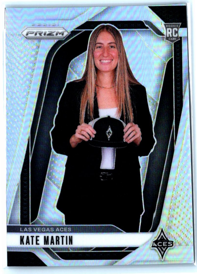 2024 Panini Prizm WNBA #148 Kate Martin Silver Prizms RC