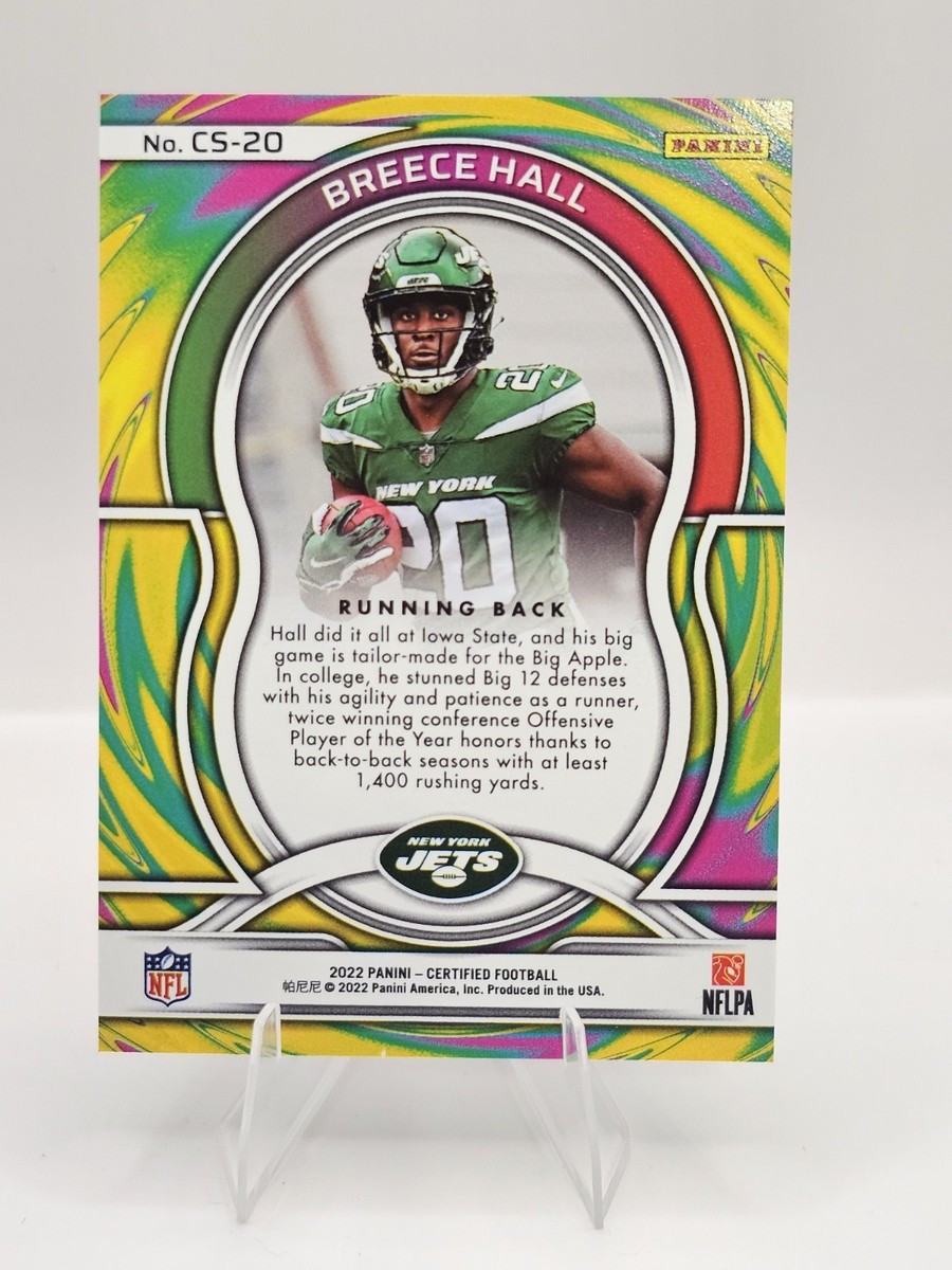 2022 Panini Certified Football Breece Hall #E45 (RC) | eBay