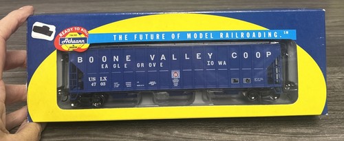 Tolva cubierta Athearn RTR HO escala #92753 54’ FMC Boone Valley Coop nueva en caja | Condition: New