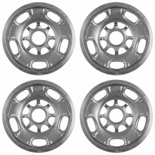 4 Chevy Silverado 2500 3500 Hd 17 8 Lug Chrome Wheel Skins Rim Covers Hubcaps