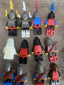 Lego 6086 Black Knight's Castle 100% Complete Instructions Box Vintage 1992 Rare