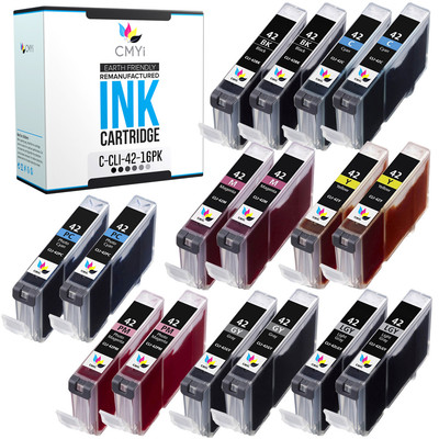 16PK Compatible CLI-42 Multipack Ink Cartridges for Canon PIXMA PRO-100 PRO-100S