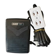 Sewing Machine Foot Control Pedal with Cord 110/120V Light Motor Block