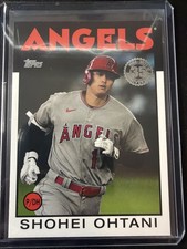 2021 TOPPS SERIES 1 35th ANNIVERSARY 1986 VARIATION 86B-22 SHOHEI OHTANI ANGELS