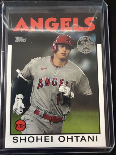 2021 TOPPS SERIES 1 35th ANNIVERSARY 1986 VARIATION 86B-22 SHOHEI OHTANI ANGELS