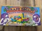 Vintage 1992 Parker Brothers Grape Escape Board Game NO GOOP/Play Doh / Manual
